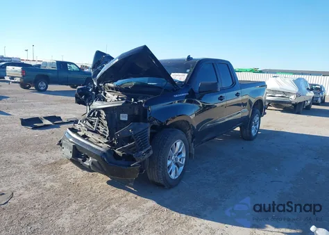 2024 Chevrolet Silverado 1500 2Wd Standard Bed Custom из США, поврежденный, VIN 1GCRABEK9RZ187614